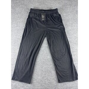 Neer Women's Size XL Black Yoga Sweatpants Drawstring Lounge Pants NWT